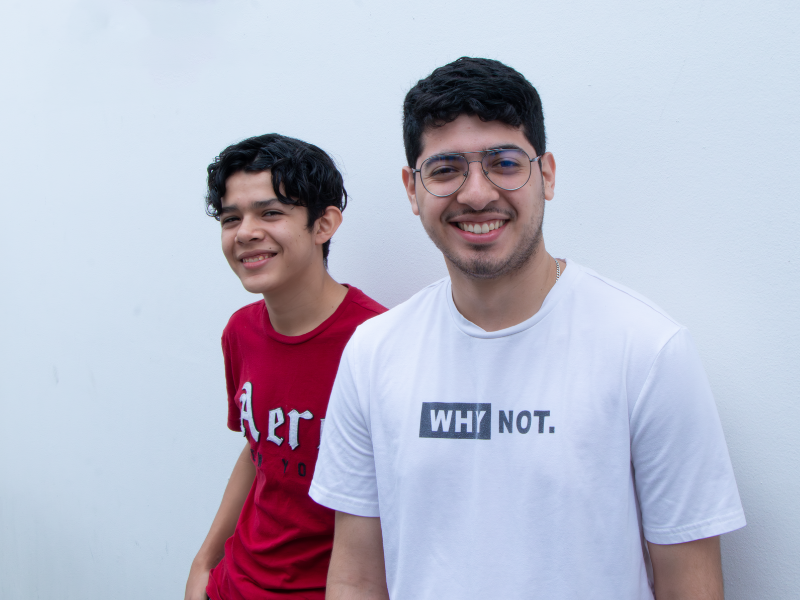 alumnos en su horario de clases en Inbi